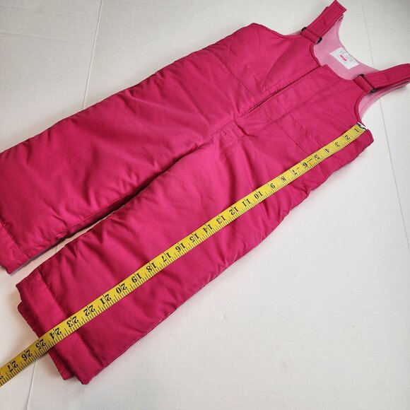 The Children's Place  sz 3T Winter Snow Ski Bib Overalls Pink - Picture 9 of 11